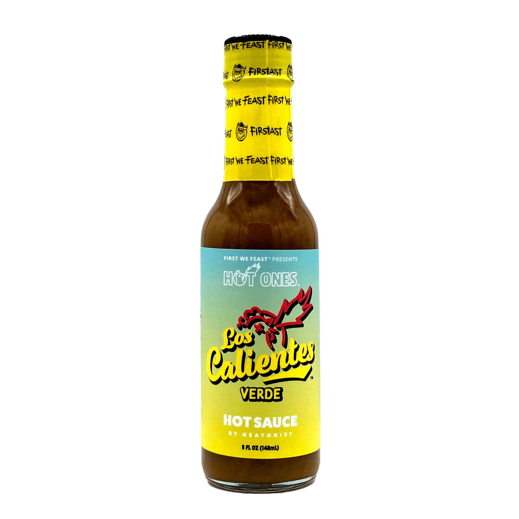 Los Calientes Verde Hot Sauce Hotta