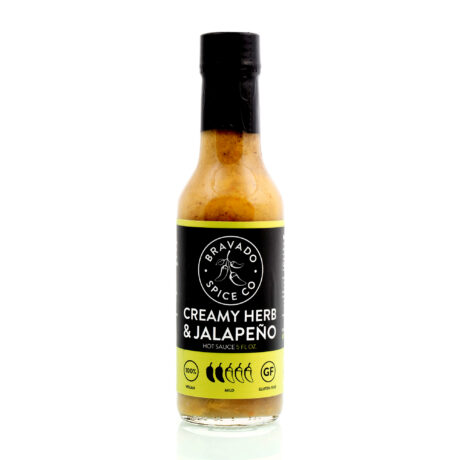Creamy Herb & Jalapeno Hot Sauce
