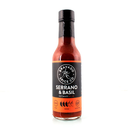 Serrano & Basil Hot Sauce