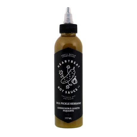 Dill Pickle Serrano Hot Sauce