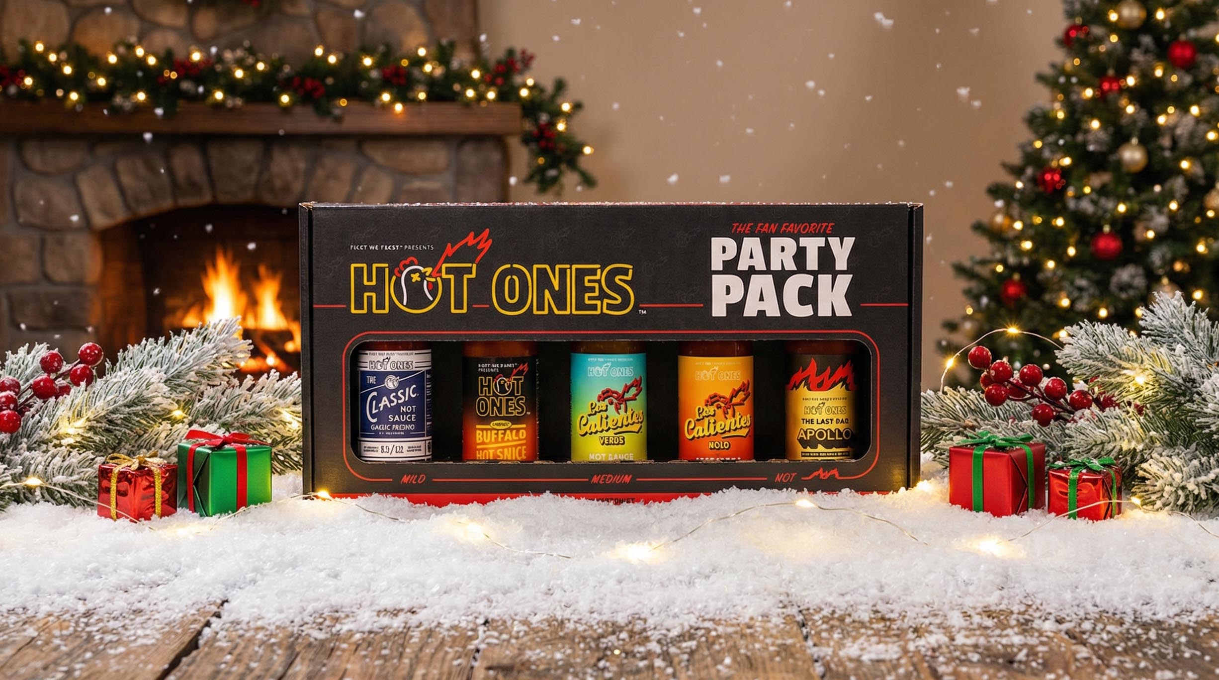 Win a Hot Ones Party Pack for Christmas - Hotta